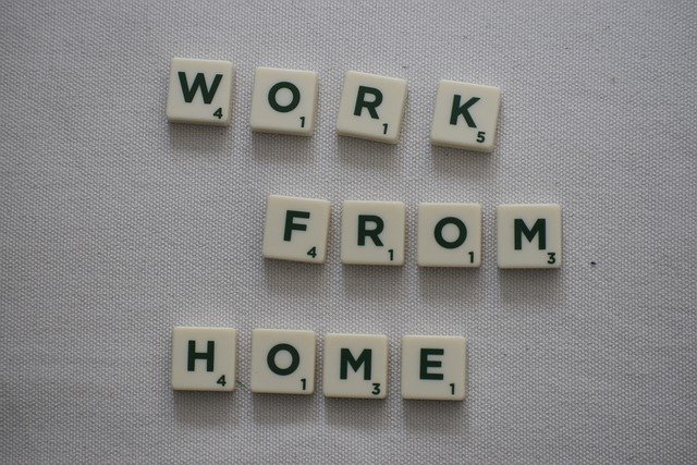 scrabble tiles saying work from home hillhr