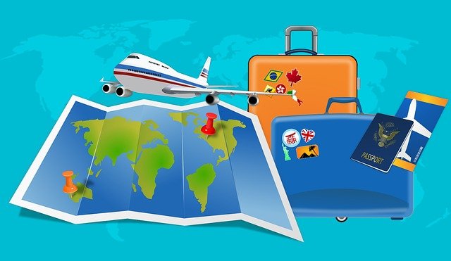 holiday bag map